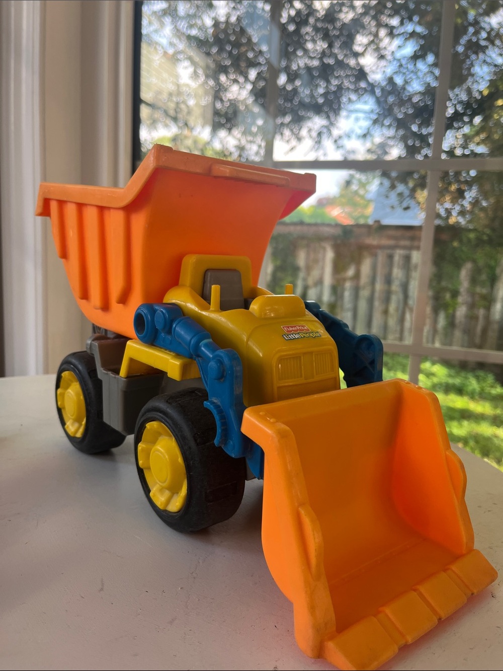 Little People Bendable Construction truck only